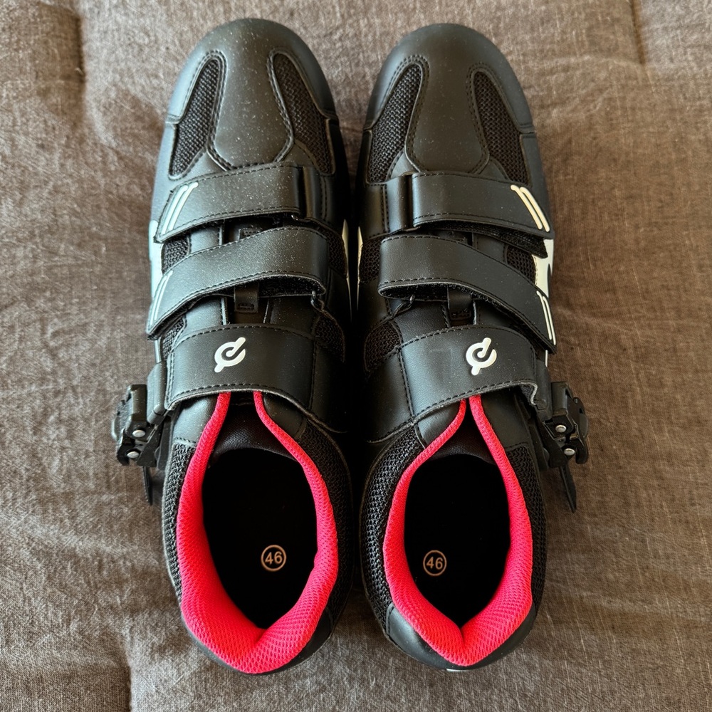 Peloton Cycling Shoes, size 46 (mens 12)
